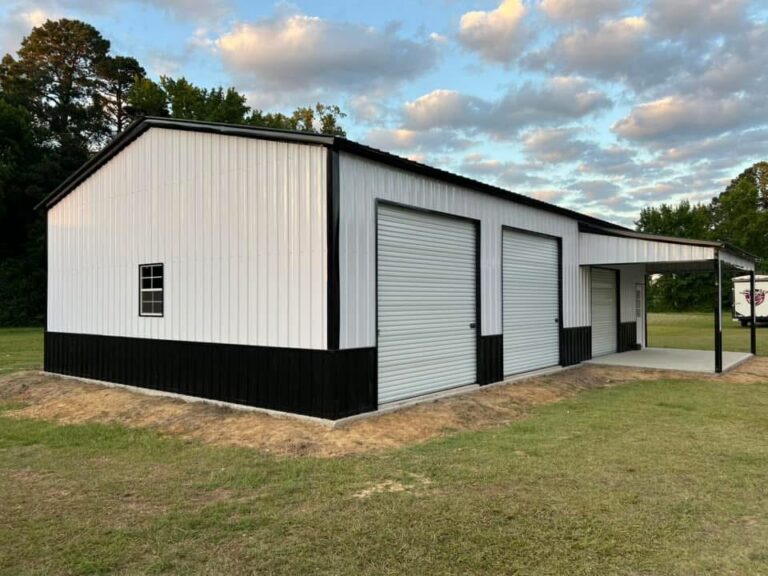 weather resistant metal garages